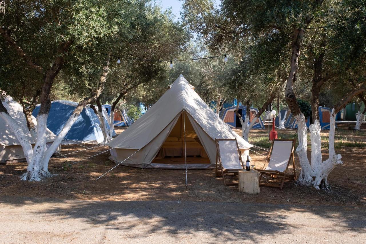 Camping Chania คาโตดารัตโซ ภายนอก รูปภาพ