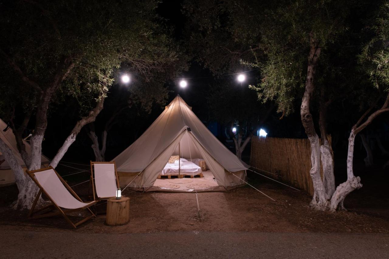 Camping Chania คาโตดารัตโซ ภายนอก รูปภาพ