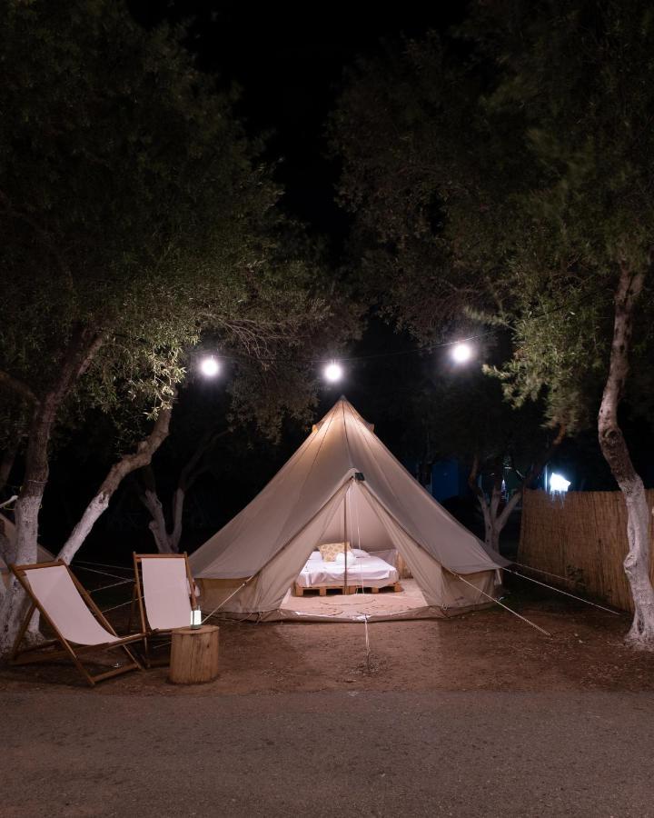 Camping Chania คาโตดารัตโซ ภายนอก รูปภาพ